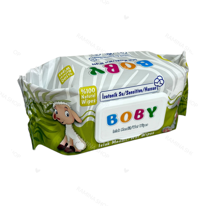 دستمال مرطوب بابی دستمال مرطوب بچه بابی 120 عددی - Image 1