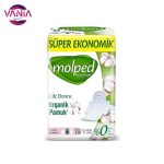 نوار بهداشتی مولپد سری Pure & Soft سایز بلند بسته ۱۸ عددی
