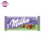شکلات شیری با فندق کامل 95 گرم میلکا