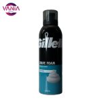 فوم اصلاح ژیلت پوست حساس 200 میل (رایحه اورجینال)