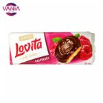 کوکی لاویتا روشن با لایه ژله ای تمشک و روکش شکلاتی 135 گرم