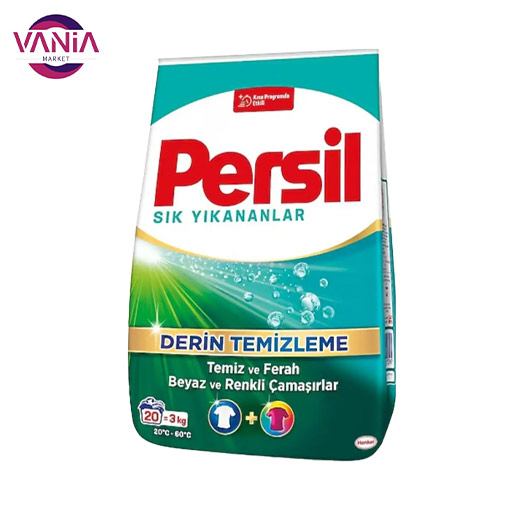 پرسیل پودر لباسشویی پرسیل 3 کیلویی - Image 1