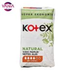 نوار بهداشتی کوتکس نچرال گیاهی سایز نرمال بسته 20 عددی